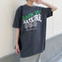BACK TO NATURE ピグメント加工 ビッグシルエットTシャツ