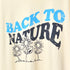 BACK TO NATURE ピグメント加工 ビッグシルエットTシャツ