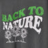 BACK TO NATURE ピグメント加工 ビッグシルエットTシャツ