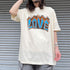 【MODISH GAZE】LOVEロゴプリント ピグメント加工 ビッグシルエットTシャツ