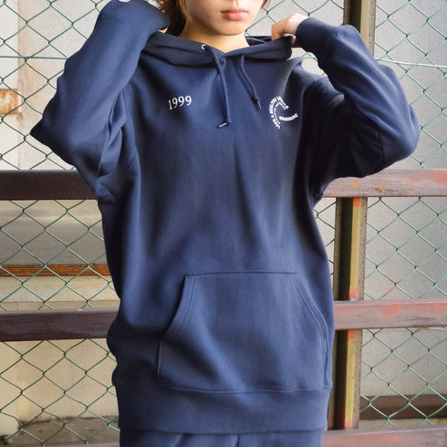 【MODISH GAZE】カップルイラスト裏毛フーディ(ATHLEISURE)