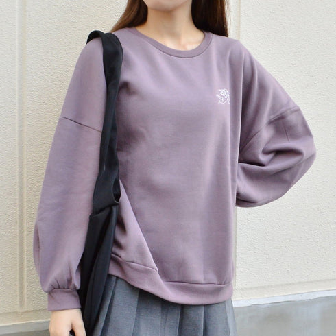 【spiritoso】裏起毛 天使BIGプルオーバー