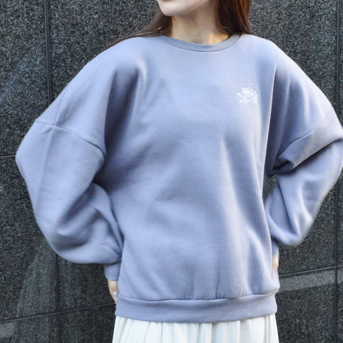 【spiritoso】裏起毛 天使BIGプルオーバー