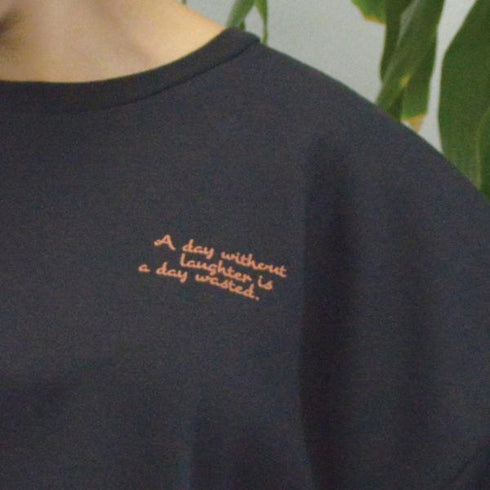 【spiritoso】裏起毛 ガールイラストプルオーバー