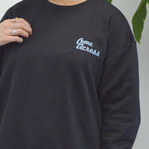 【spiritoso】裏毛 BIGプルオーバー(ガール イラスト)