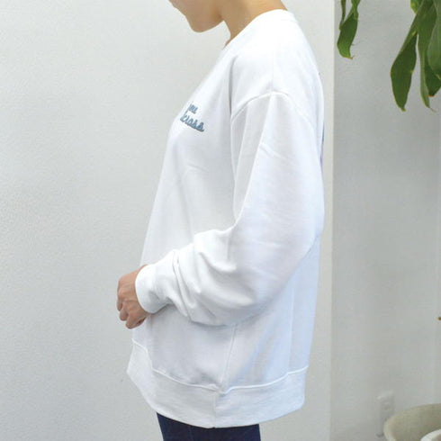 【spiritoso】裏毛 BIGプルオーバー(ガール イラスト)