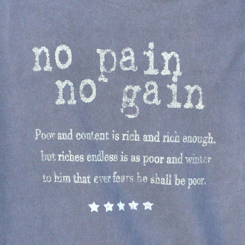 【spiritoso】ピグメントアーチロゴイーグルプリントロンT