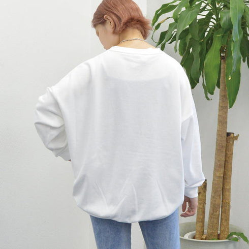 【spiritoso】ビッグロゴミニ裏スウェット