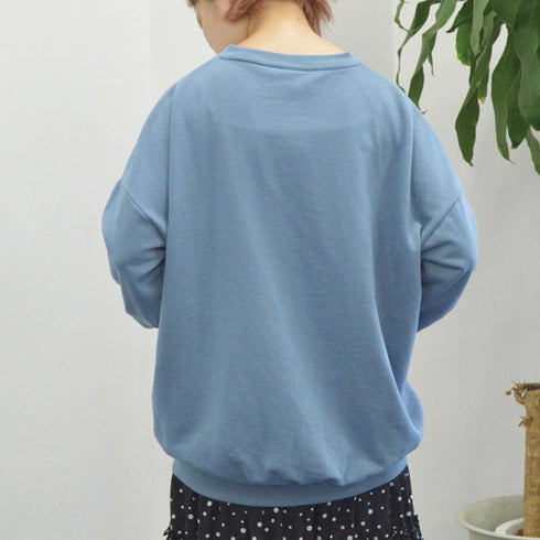 【spiritoso】ビッグロゴミニ裏スウェット