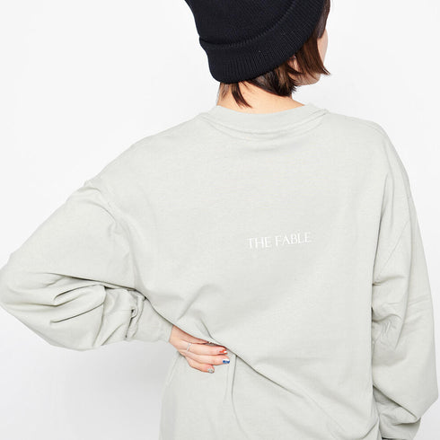 【spiritoso】絵画バックプリントロンT