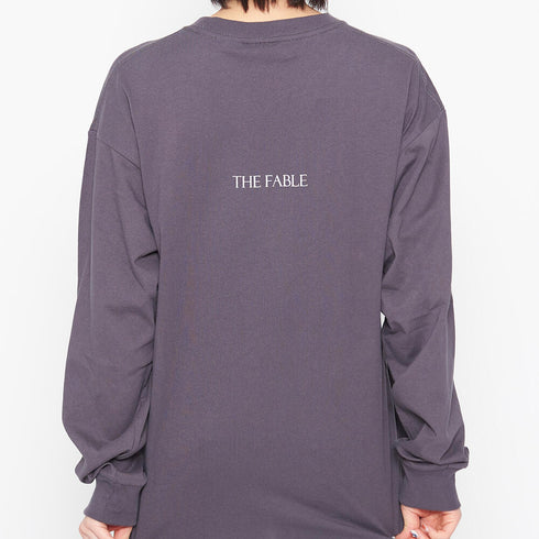 【spiritoso】絵画バックプリントロンT