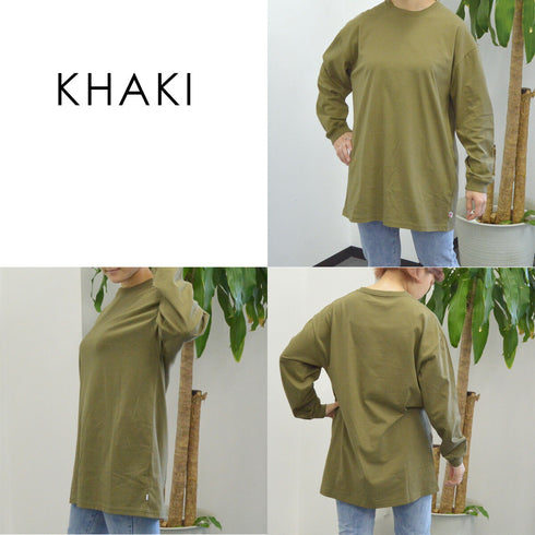 【spiritoso】USAコットンロングロンT