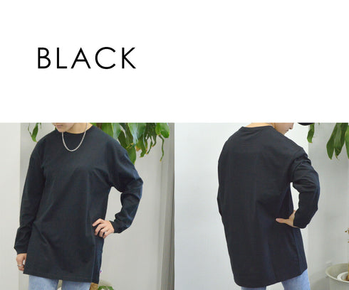 【spiritoso】USAコットンロングロンT