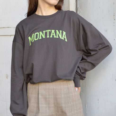 【spiritoso】MONTANAロゴロンTシャツ