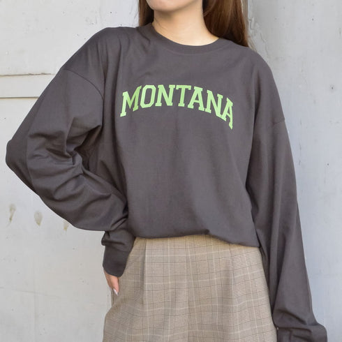 【spiritoso】MONTANAロゴロンTシャツ