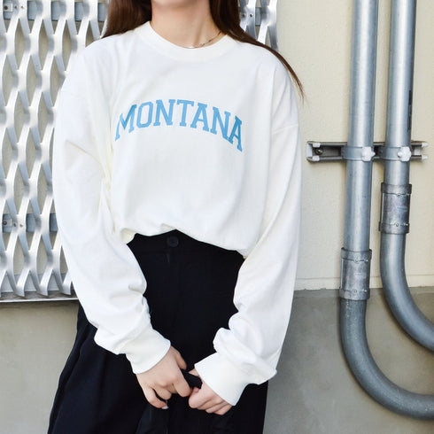 【spiritoso】MONTANAロゴロンTシャツ