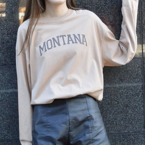【spiritoso】MONTANAロゴロンTシャツ