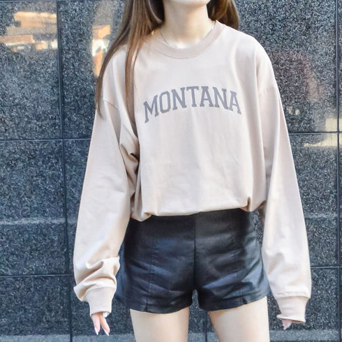 【spiritoso】MONTANAロゴロンTシャツ