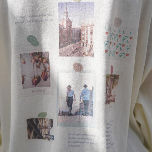 【spiritoso】コルクボードフォトプリントロンT