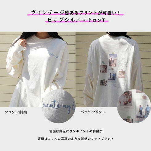 【spiritoso】コルクボードフォトプリントロンT