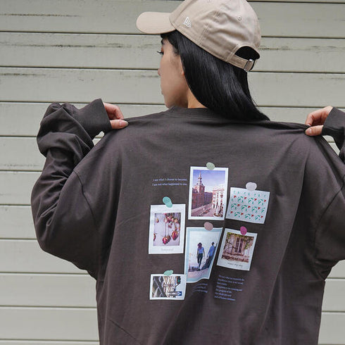 【spiritoso】コルクボードフォトプリントロンT