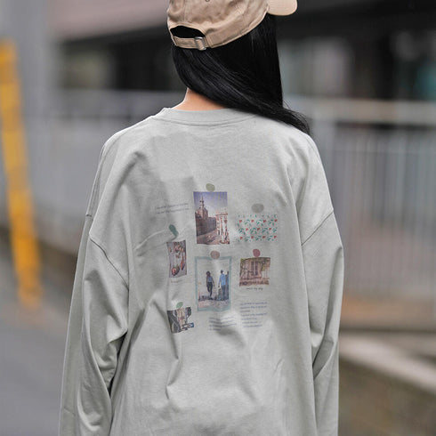 【spiritoso】コルクボードフォトプリントロンT