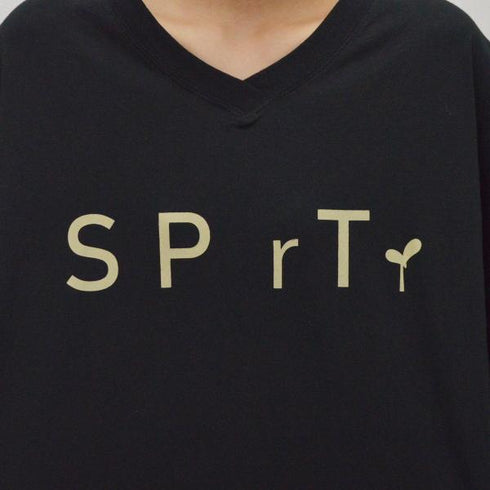 【spiritoso】オーバーサイズロゴワンピース