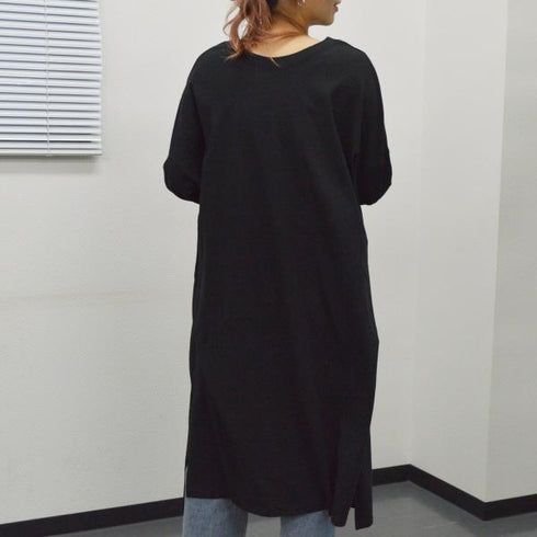 【spiritoso】オーバーサイズロゴワンピース