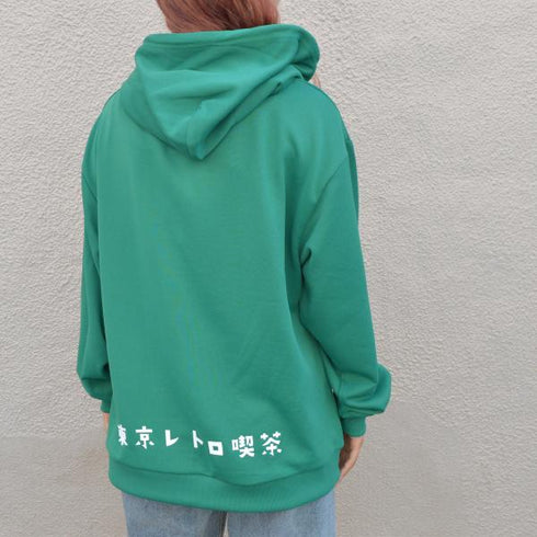 【spiritoso】東京レトロ喫茶プリントパーカー