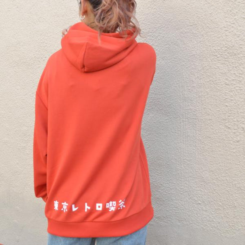 【spiritoso】東京レトロ喫茶プリントパーカー