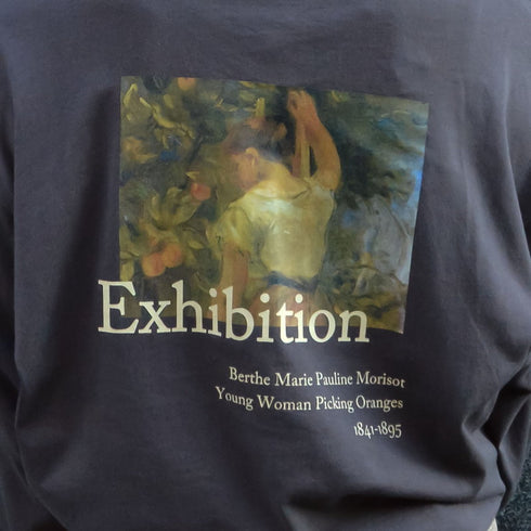 【spiritoso】エキシビジョン絵画プリントロンT