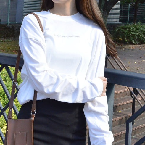 【spiritoso】エキシビジョン絵画プリントロンT