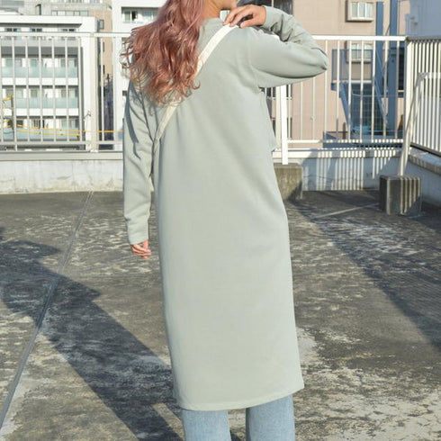 【spiritoso】レイヤード風スウェットワンピース