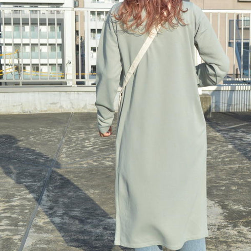 【spiritoso】レイヤード風スウェットワンピース