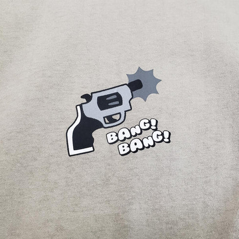 【spiritoso】ピストルプリントロンT