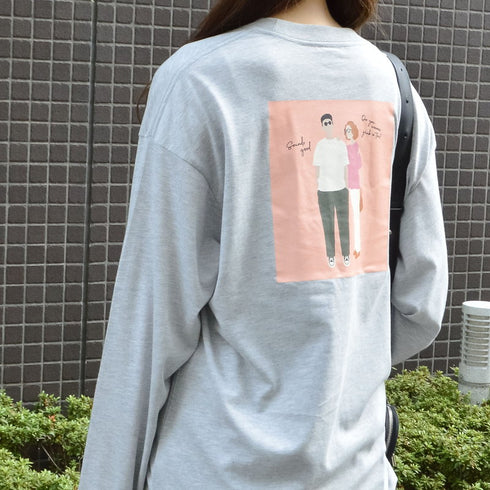 【spiritoso】ニュアンスカップル ロンT