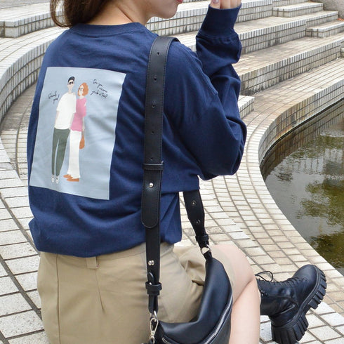 【spiritoso】ニュアンスカップル ロンT