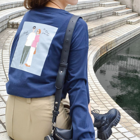 【spiritoso】ニュアンスカップル ロンT