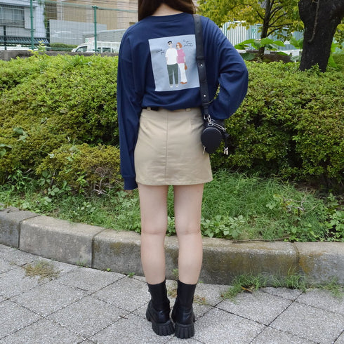 【spiritoso】ニュアンスカップル ロンT