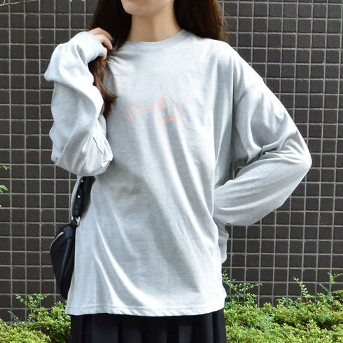 【spiritoso】ニュアンスカップル ロンT