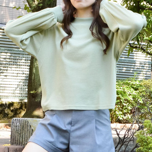 【spiritoso】サーマルシンプルカットソー