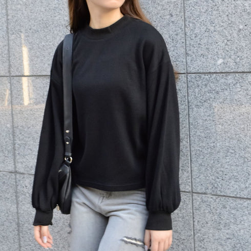 【spiritoso】サーマルシンプルカットソー