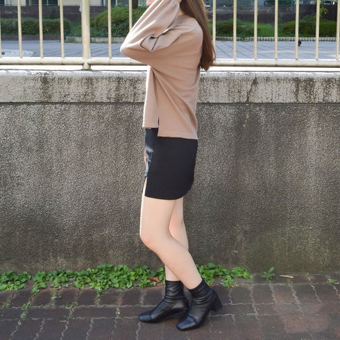 【spiritoso】サーマルシンプルカットソー