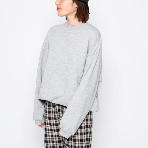 【spiritoso】OURSELVESプリントビッグスウェットトレーナー