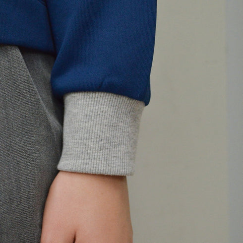 【spiritoso】ベアプリントラグランスウェット