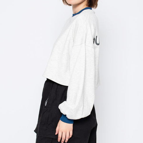 【spiritoso】ラバープリントショートスウェット