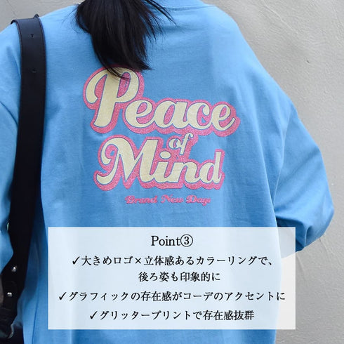 【spiritoso】Peace Mind Tee