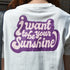 【spiritoso】Sunshine Tee
