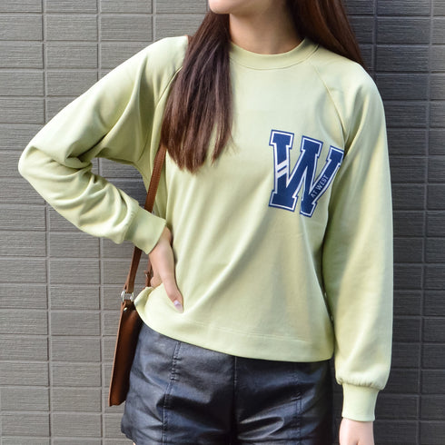 【spiritoso】WestプリントラグランロンT