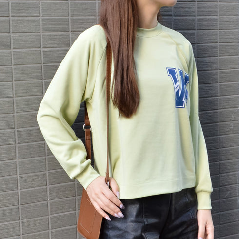 【spiritoso】WestプリントラグランロンT